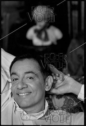 Roger-Viollet | 1410502 | Alfredo Arias (born in 1944), Argentinian theatre producer, actor and playwright. 1993. | &copy; Irmeli Jung / Roger-Viollet