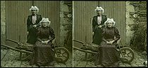 Roger-Viollet | 613474 | Angers (Maine-et-Loire, France). Headdresses from Angers, around 1890-1895. | &copy; Léon & Lévy / Roger-Viollet