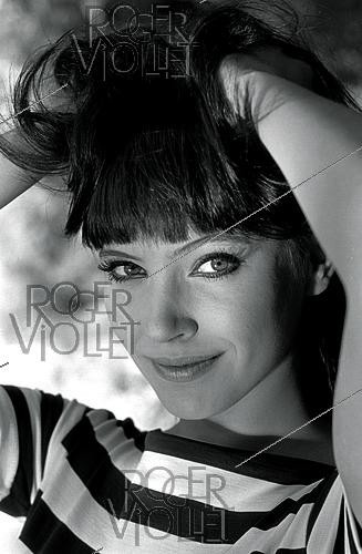 Roger-Viollet | 1643950 | Anna Karina (1940–2019), Danish-born French actress and singer. Paris, 1960s. Photograph by Philippe R. Doumic (1927–2013). | &copy; Philippe R. Doumic / Roger-Viollet