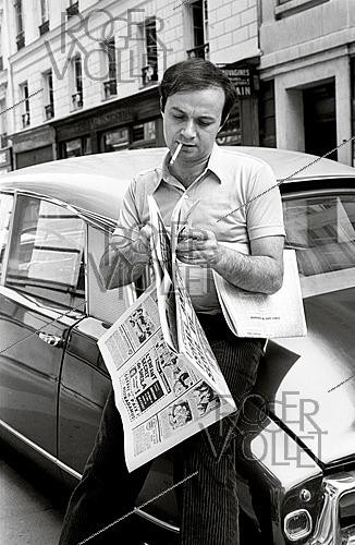 Roger-Viollet | 1644044 | Claude Berri (1934–2009), French film director. Paris, 1960s. Photograph by Philippe R. Doumic (1927–2013). | &copy; Philippe R. Doumic / Roger-Viollet
