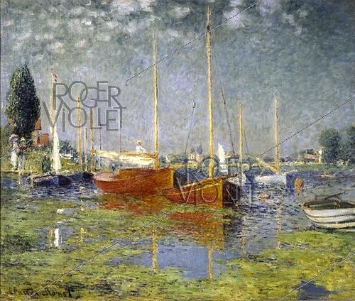 Roger-Viollet | 354325 | Claude Monet (1840-1926).  Argenteuil . Paris, musée de l'Orangerie. | &copy; Roger-Viollet / Roger-Viollet