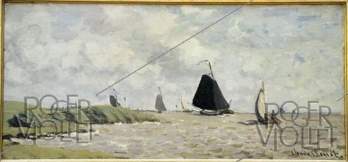 Roger-Viollet | 535487 | Claude Monet (1840-1926).  Embouchure de l'Escaut . Stockholm, National Museum. | &copy; Roger-Viollet / Roger-Viollet