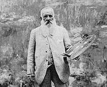 Roger-Viollet | 238144 | Claude Monet (1840-1926), French painter. | &copy; Roger-Viollet / Roger-Viollet