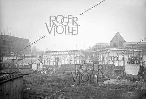 Roger-Viollet | 899446 | Construction de la Grande Mosquée. Paris (5e arr.), 1924. | &copy; Maurice-Louis Branger / Roger-Viollet