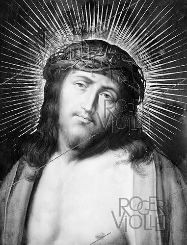 Roger-Viollet | 632747 | Face of Jesus. | &copy; Léopold Mercier / Roger-Viollet
