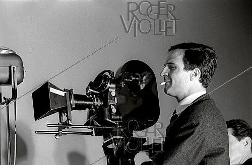 Roger-Viollet | 1644069 | François Truffaut (1932–1984), a French film director, on the set of his film  La Peau douce,  1963. Photograph by Philippe R. Doumic (1927–2013). | &copy; Philippe R. Doumic / Roger-Viollet