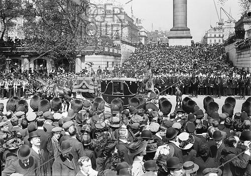 Roger-Viollet | 926321 | Funeral of King Edward VII of England (1841-1910). London (England), on May 20, 1910. | &copy; Maurice-Louis Branger / Roger-Viollet