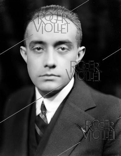 Roger-Viollet | 794204 | Henry de Montherlant (1895-1972), French writer. | &copy; Léopold Mercier / Roger-Viollet