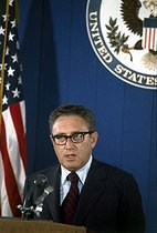Roger-Viollet | 1028935 | Henry Kissinger (1923-2023), homme politique américain. | &copy; Roger-Viollet / Roger-Viollet