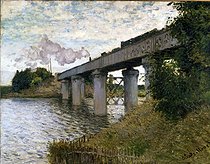 Roger-Viollet | 376339 | LE PONT DU CHEMIN DE FER A ARGENTEUIL | &copy; Roger-Viollet / Roger-Viollet