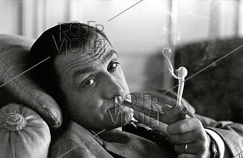 Roger-Viollet | 1644159 | Lino Ventura (1919–1987), Italian actor, 1960s. Photograph by Philippe R. Doumic (1927–2013). | &copy; Philippe R. Doumic / Roger-Viollet