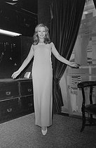 Roger-Viollet | 1323885 | Marina Vlady (1938-2026), French actress, at Pierre Balmain's (1914-1982), French couturier. Paris, October 1965. Photograph from the collections of the French newspaper 