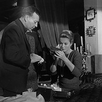 Roger-Viollet | 495844 | Marina Vlady (1938-2026), French actress, during the shooting of 