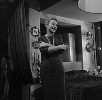 Roger-Viollet | 957255 | Marina Vlady (1938-2026), French actress, during the shooting of 