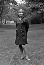 Roger-Viollet | 1415227 | Marina Vlady (1938-2026), French actress, singer and writer, on August 25, 1967. Photograph by Robert Girardin, from the collections of the French newspaper 