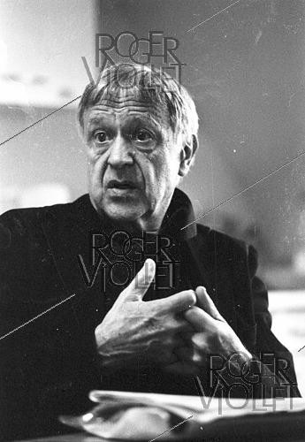 Roger-Viollet | 1472902 | Michel Portal (1935-2026), compositeur et musicien français, novembre 2003. | &copy; Christian Rose / Roger-Viollet
