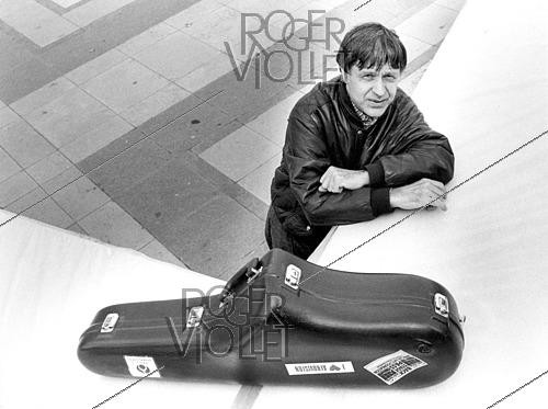 Roger-Viollet | 1472890 | Michel Portal (1935-2026), French saxophonist and clarinettist, 1985. | &copy; Christian Rose / Roger-Viollet
