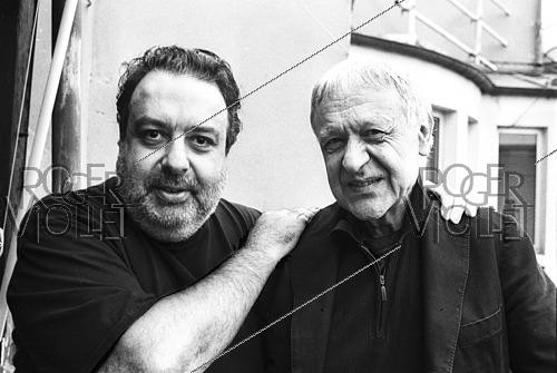 Roger-Viollet | 1472899 | Michel Portal et Philippe Sarde. Nov 2003. | &copy; Christian Rose / Roger-Viollet