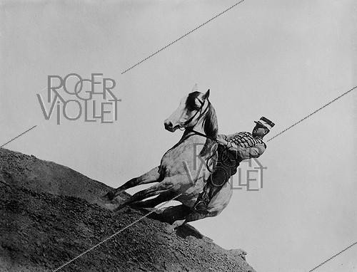 Roger-Viollet | 163777 | Officer on horseback, 1880-1910. | &copy; Léopold Mercier / Roger-Viollet