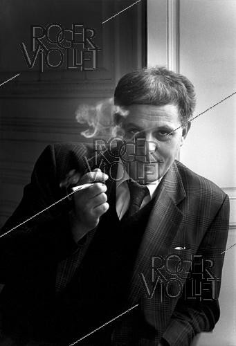 Roger-Viollet | 1410568 | Philippe Sollers (1936-2023), French writer, 1986. | &copy; Irmeli Jung / Roger-Viollet