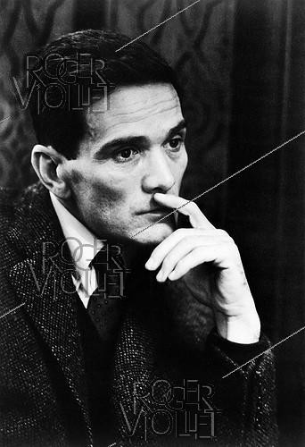 Roger-Viollet | 430434 | Pier Paolo Pasolini (1922-1975), Italian writer and director, 1965. | &copy; Jean-Régis Roustan / Roger-Viollet