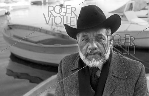 Roger-Viollet | 1410525 | René Depestre (born in 1926), Haitian writer. 1986. | &copy; Irmeli Jung / Roger-Viollet