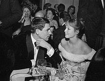Roger-Viollet | 1021356 | Robert Hossein (1927–2020) and Marina Vlady (1938–2026), French actors. France, around 1960. | &copy; Roger-Viollet / Roger-Viollet