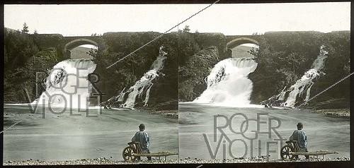 Roger-Viollet | 1057125 | Spa ( Belgium). The Coo waterfalls. | &copy; Léon & Lévy / Roger-Viollet