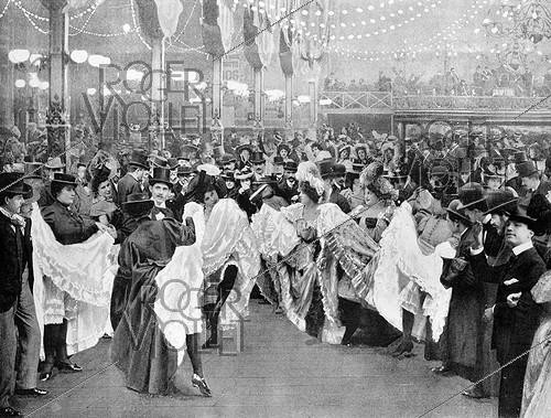 Roger-Viollet | 587169 | The ball at the Moulin-Rouge. Paris, 1900. | &copy; Collection Roger-Viollet / Roger-Viollet