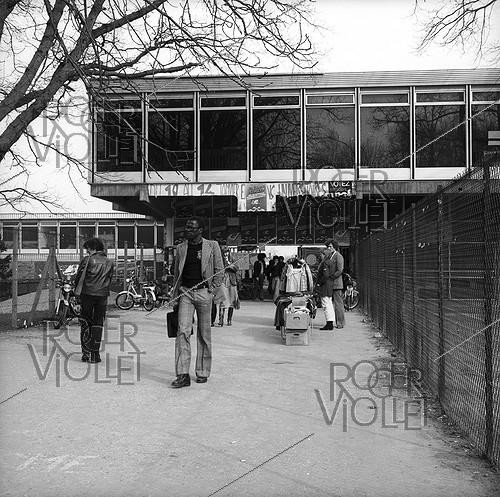 Roger-Viollet | 1087432 | Vincennes faculty (Paris VIII), March 1977. | &copy; Roger-Viollet / Roger-Viollet