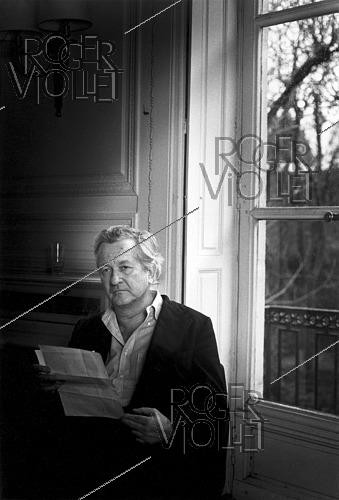Roger-Viollet | 1410570 | William Styron (1925-2006), American writer, 1986. | &copy; Irmeli Jung / Roger-Viollet